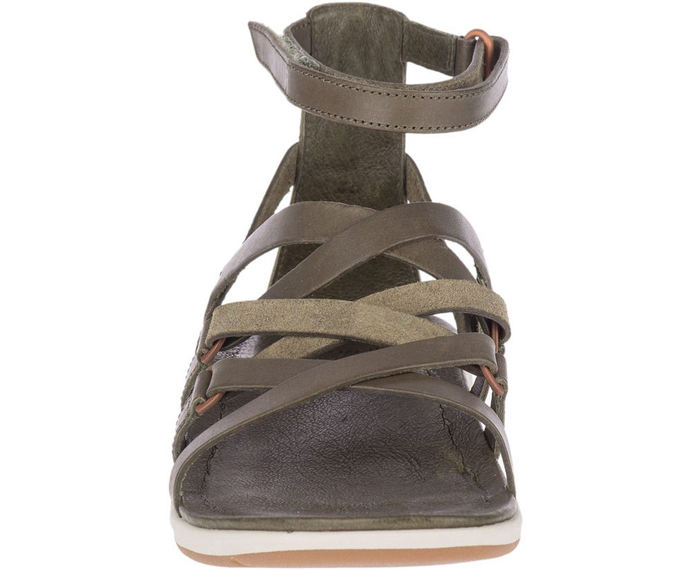 Merrell Sandaler Dame - Kalari Shaw Mid - Olivengrøn - HFR159802
